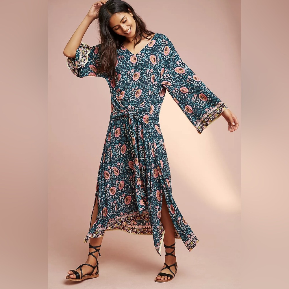 Nat by Natalie Martin Martine Caftan Dress - S